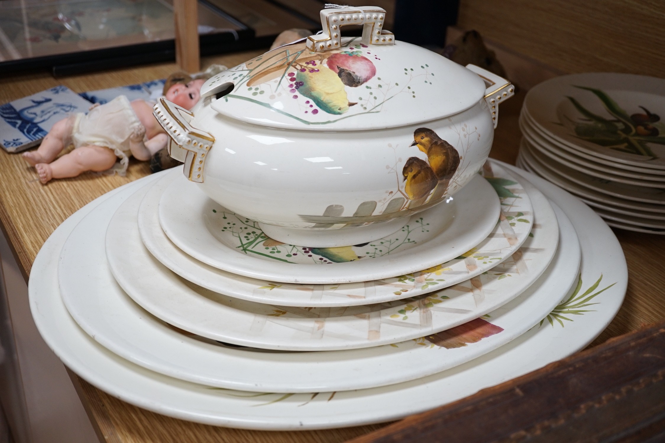 Brown, Westhead, Moore & Co part dinner service